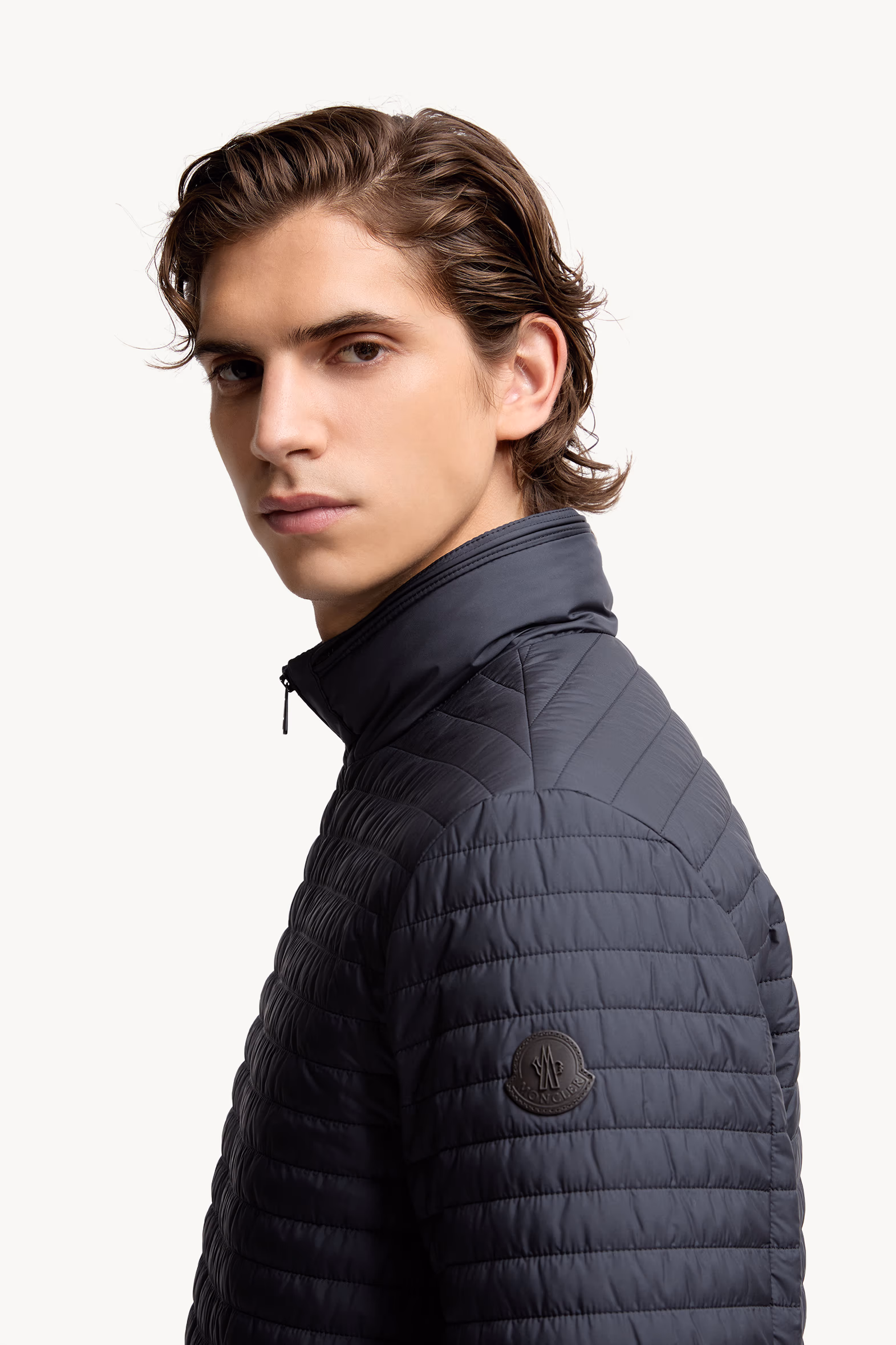 Myrrhe Short Down Jacket Men Blue Moncler 4